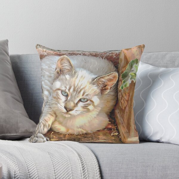 Growing Up Fast Throw Pillow