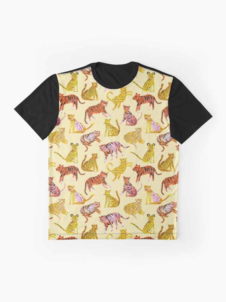 Alternate view of Tigers and Leopards Africa Savannah Graphic T-Shirt
