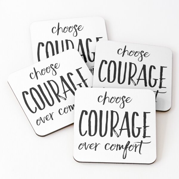 Item preview, Chose courage over comfort  designed and sold by Kerry Pritchard.
