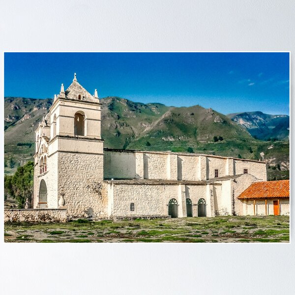 Item preview, Ancient Chapel at the Outsides of Arequipa, Peru designed and sold by DFLC Prints.