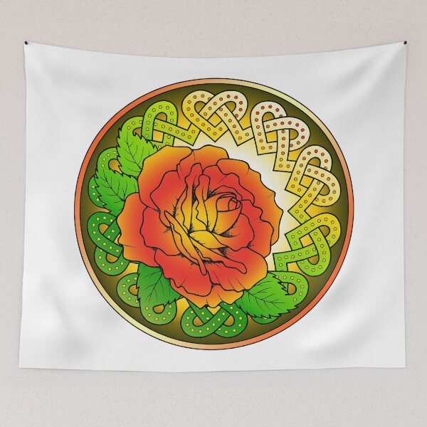 Item preview, Red Rose Celtic Knot Design designed and sold by Teri Sherman.