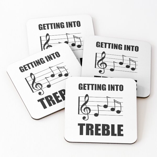 Item preview, Getting Into Treble Funny Music Fan designed and sold by TheBestStore.