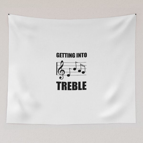Item preview, Getting Into Treble Funny Music Fan designed and sold by TheBestStore.