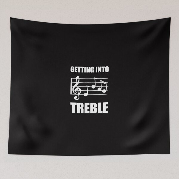 Item preview, Getting Into Treble Funny Music Fan designed and sold by TheBestStore.