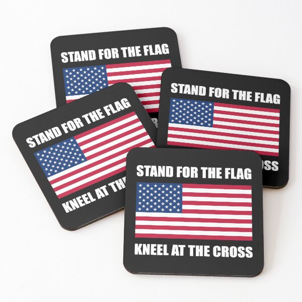 Item preview, Stand For Flag Kneel At Cross designed and sold by TheBestStore.