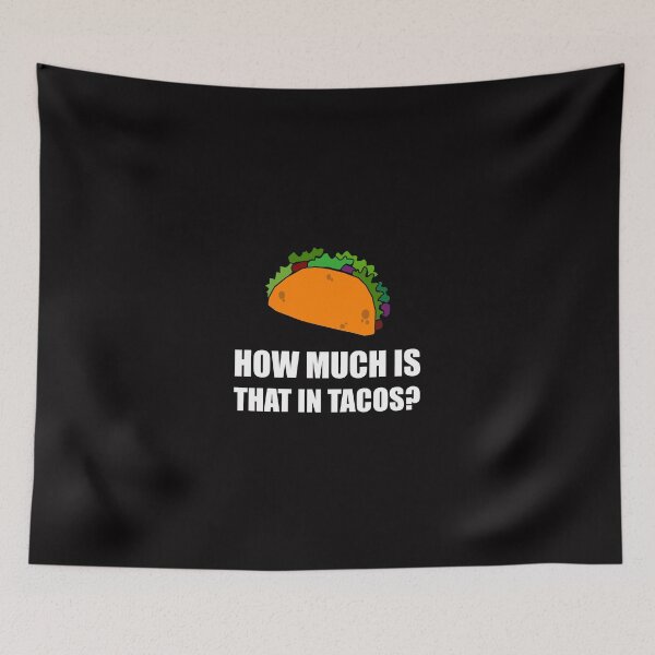 Item preview, How Much In Tacos Funny Fan designed and sold by TheBestStore.