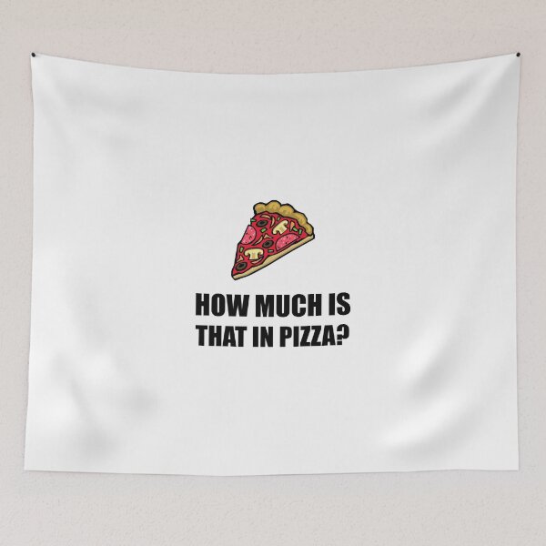 Item preview, How Much In Pizza Funny Fan designed and sold by TheBestStore.