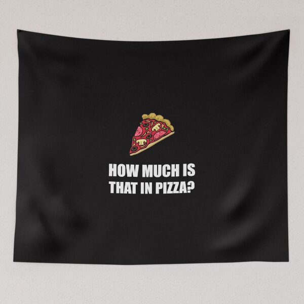 Item preview, How Much In Pizza Funny Fan designed and sold by TheBestStore.