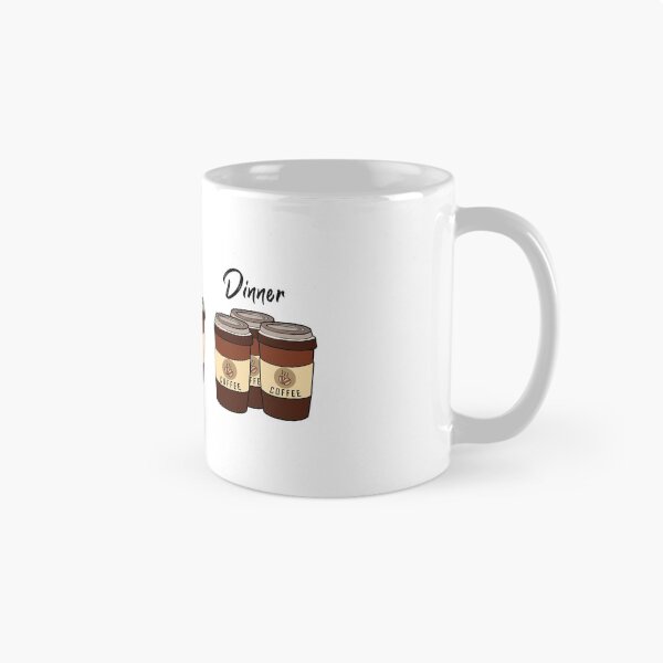 Item preview, Breakfast Lunch Dinner Coffee designed and sold by nmdesigns1.