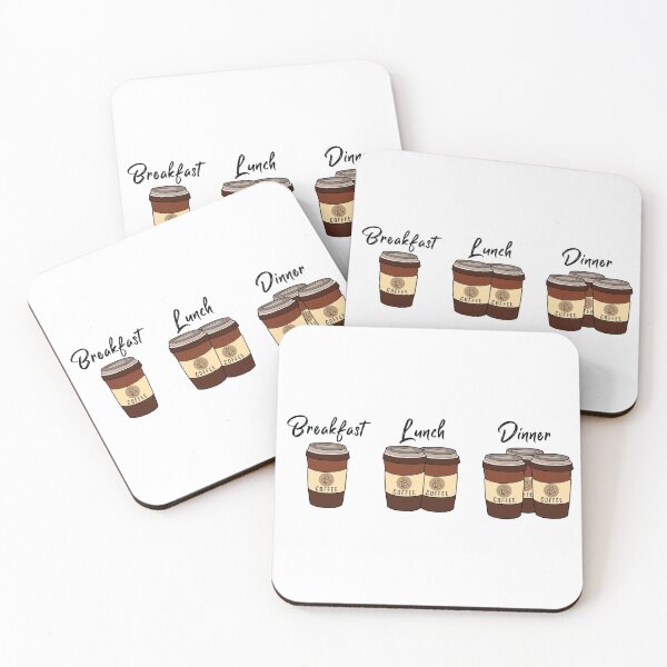 Item preview, Breakfast Lunch Dinner Coffee designed and sold by nmdesigns1.
