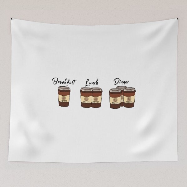 Item preview, Breakfast Lunch Dinner Coffee designed and sold by nmdesigns1.