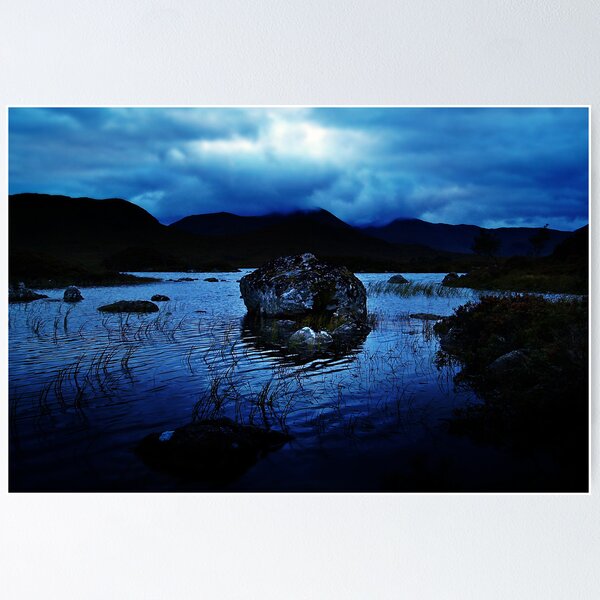 Item preview, Dusk At Rannoch Moor. designed and sold by Aj Finan.