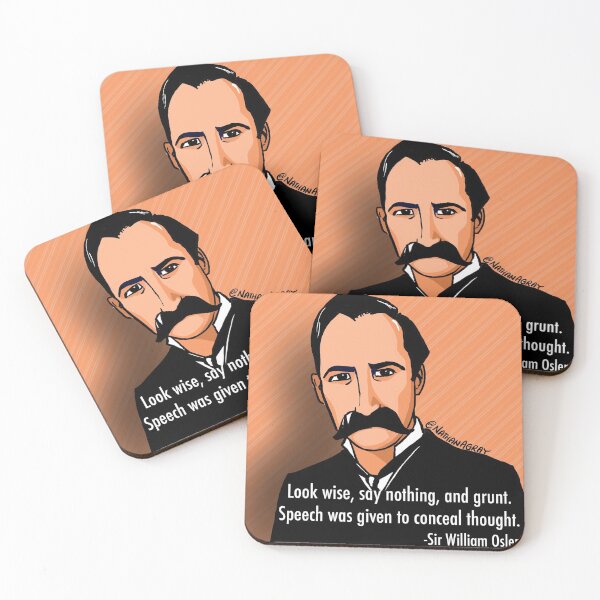 Item preview, Look Wise - William Osler designed and sold by NathanGray.