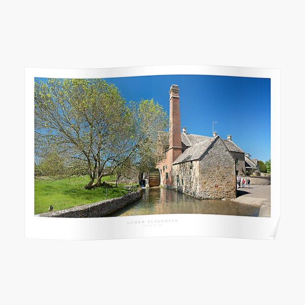 Lower Slaughter, Gloucestershire Poster