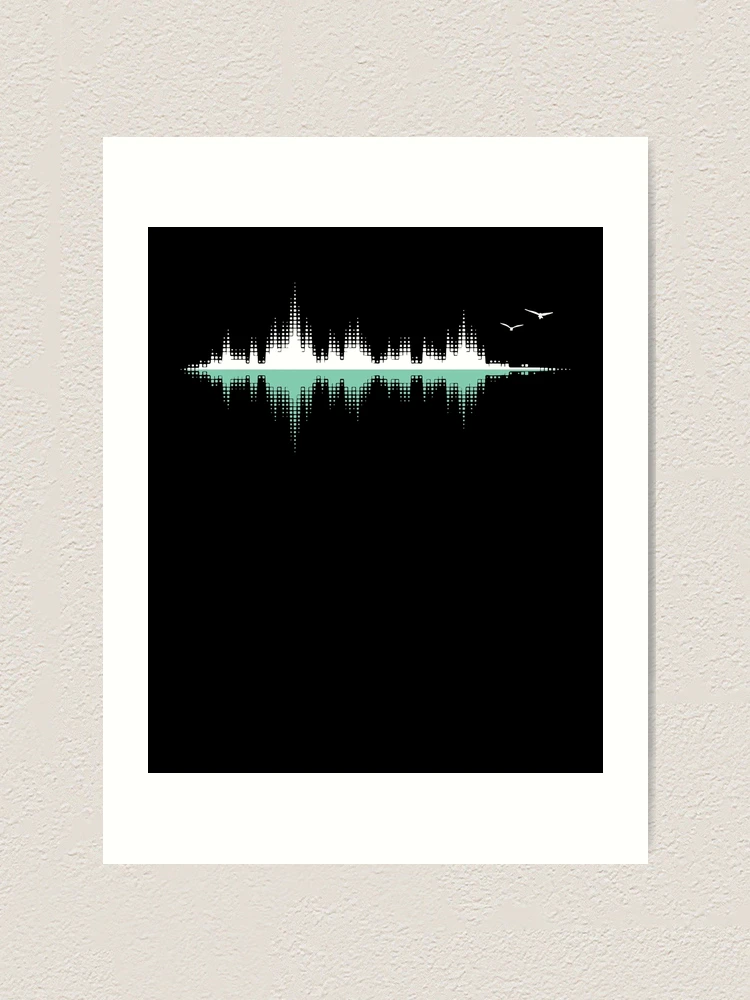 Music audio wave / sound wave / audio frequency