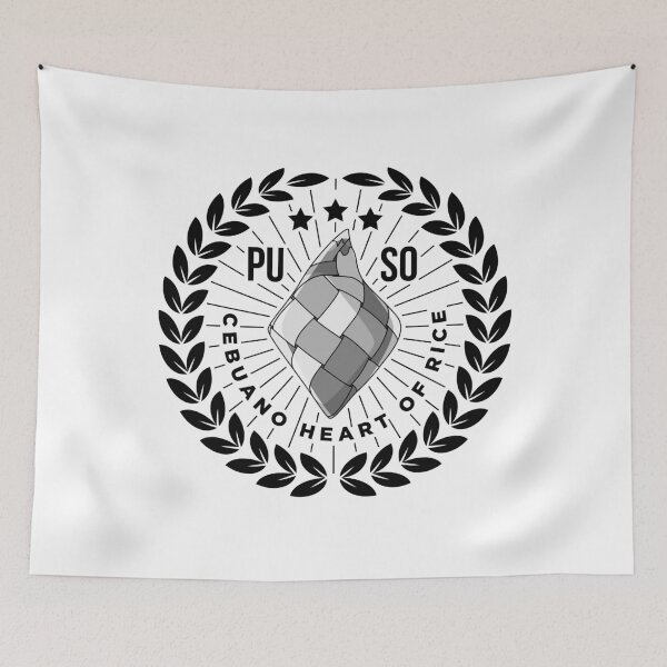Item preview, Puso Cebuano Heart Of Rice Funny Gift Cebu Philippines designed and sold by Teeleo.