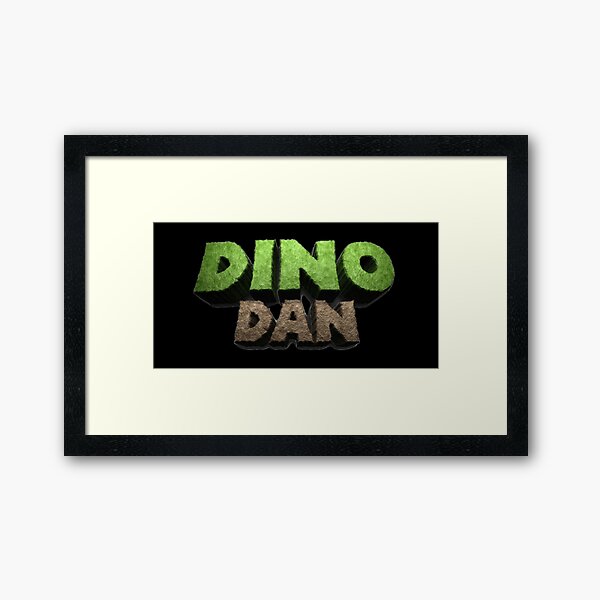 Dino Dana Framed Art Print By Symbolized Redbubble