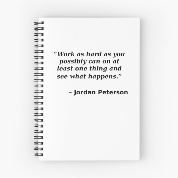 Item preview, Work as hard as you - Jordan B Peterson designed and sold by HermesDesign.