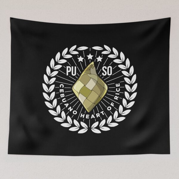 Item preview, Puso Cebuano Heart Of Rice 2 Funny Gift Cebu Philippines designed and sold by Teeleo.