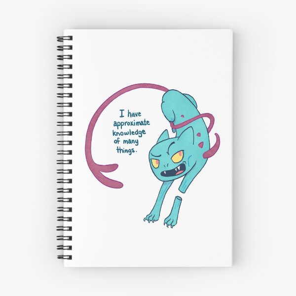 Item preview, Approximate Knowledge Cat designed and sold by Lauren Bastian.