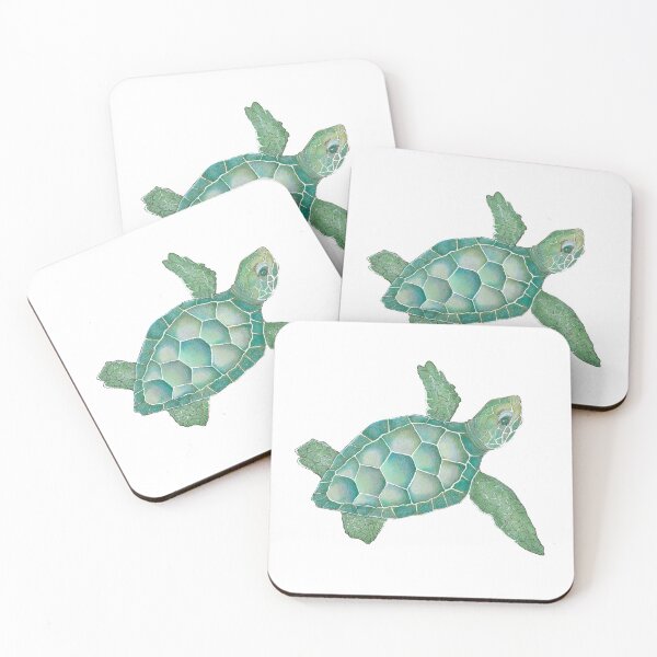 Item preview, Sea Turtle Colored Pencil Design designed and sold by Lucas Piette.