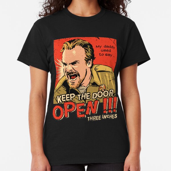 Keep the door open Hopper T-shirt classique