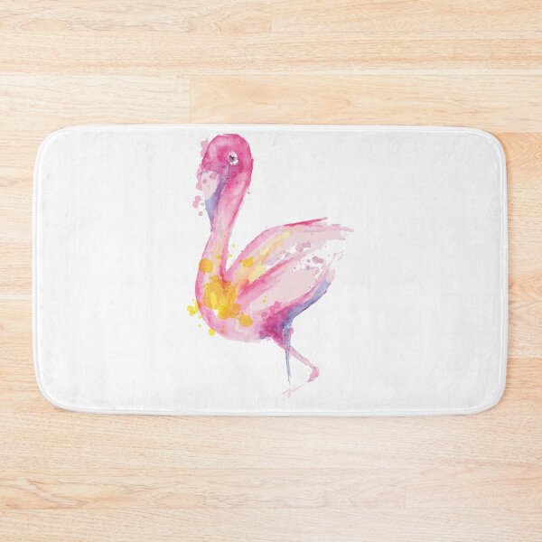 Artikelvorschau, Aquarell Flamingo entworfen und verkauft von Vanditdesigns.