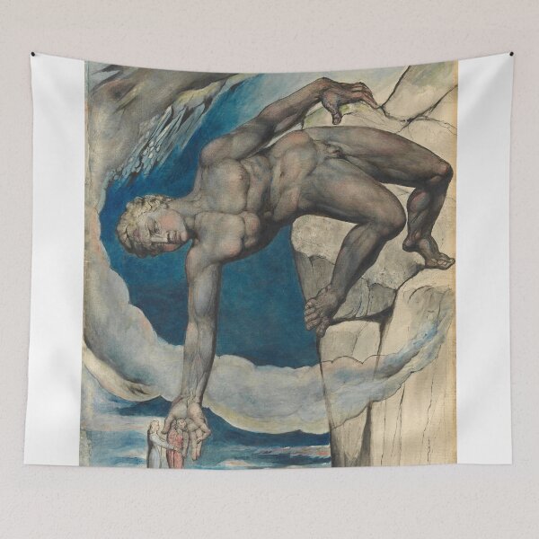 Item preview, William Blake - Antaeus Setting Down Dante And Virgil In The Last Circle Of Hell  designed and sold by vakashop.