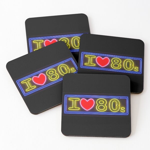 Item preview, I love 80s neon lights designed and sold by mikath.