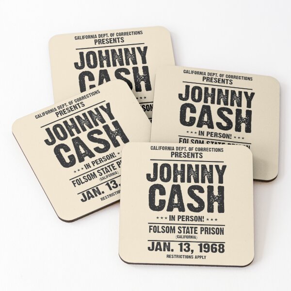 Item preview, Folsom State Prison - Outlaw Country Music designed and sold by fontastic.