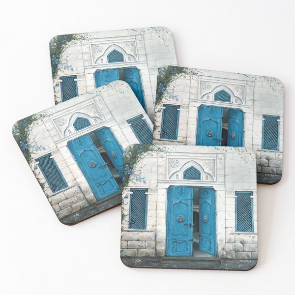 Item preview, Behind the blue door designed and sold by carolbostan.