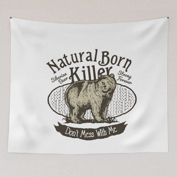 Item preview, Bear, wild animal, Siberia, wilderness designed and sold by DerSenat.