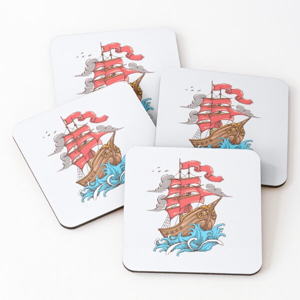 Item preview, Sailing ship, seafaring, sailing, tattoo, sea, ocean designed and sold by DerSenat.