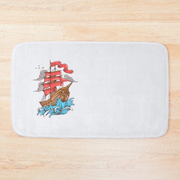 Item preview, Sailing ship, seafaring, sailing, tattoo, sea, ocean designed and sold by DerSenat.