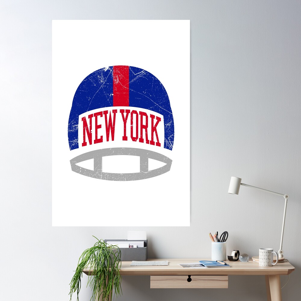 Vintage New York Football Team Retro NY Giants Goalline Sport Poster for  Sale by UioniTaomis