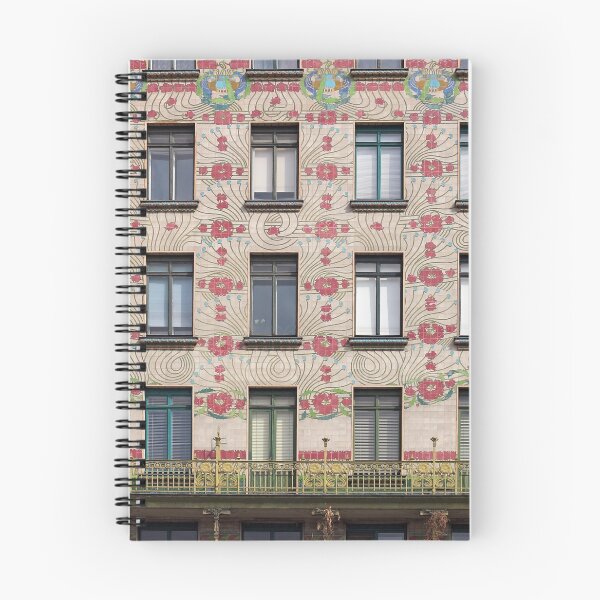 Item preview, Building with flowers design on wall Vienna Austria designed and sold by goceris.