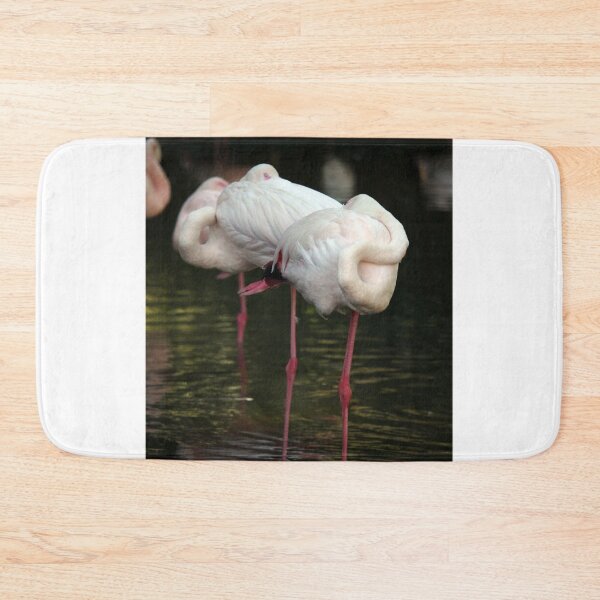 Item preview, flock of sleeping flamingos nature wildlife designed and sold by goceris.