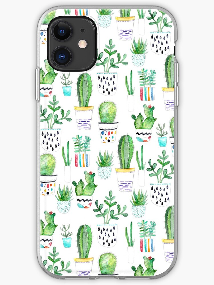 Watercolor Succulent iphone 11 case Watercolor Succulent iphone 11 case