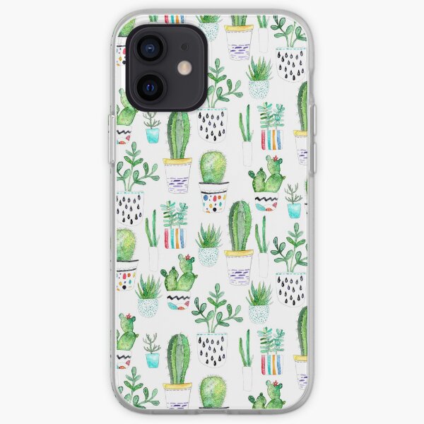 Watercolour Succulents iPhone Soft Case