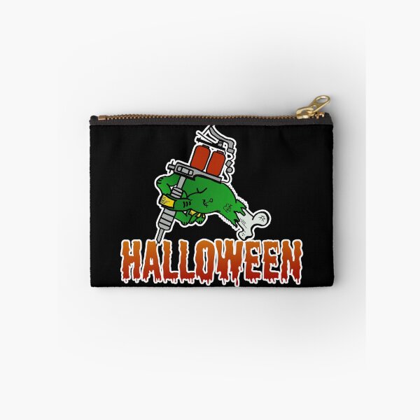 Item preview, Happy Halloween - scary horror monster tattoo - dark products designed and sold by Marcel Wirth.