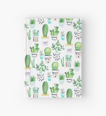 Aquarell Sukkulenten Notizbuch