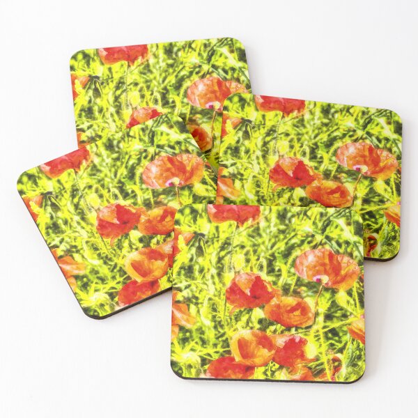 Item preview, Poppy Watercolour Art designed and sold by bejacs.