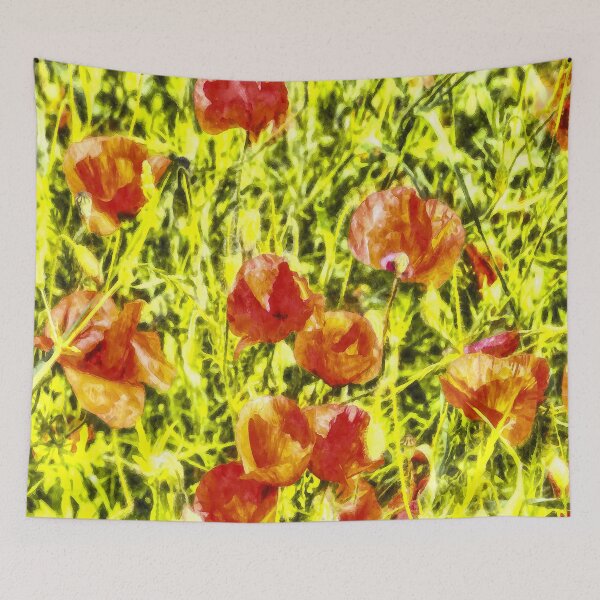 Item preview, Poppy Watercolour Art designed and sold by bejacs.