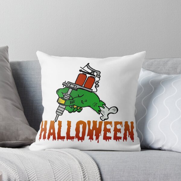 Item preview, Happy Halloween - scary horror monster tattoo - bright products designed and sold by Marcel Wirth.