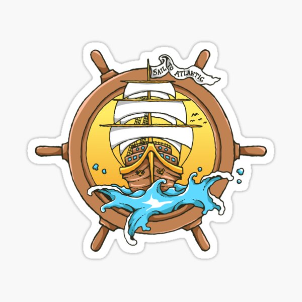 Item preview, Sailing ship, steering wheel designed and sold by DerSenat.