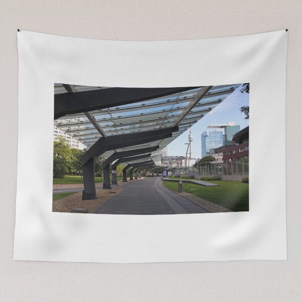 Item preview, street in Danube city Donaucity Vienna Austria designed and sold by goceris.