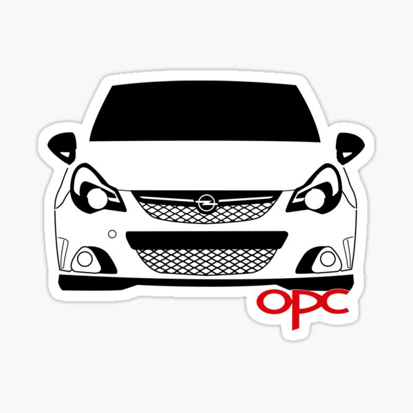 corsa opc mk9 Sticker