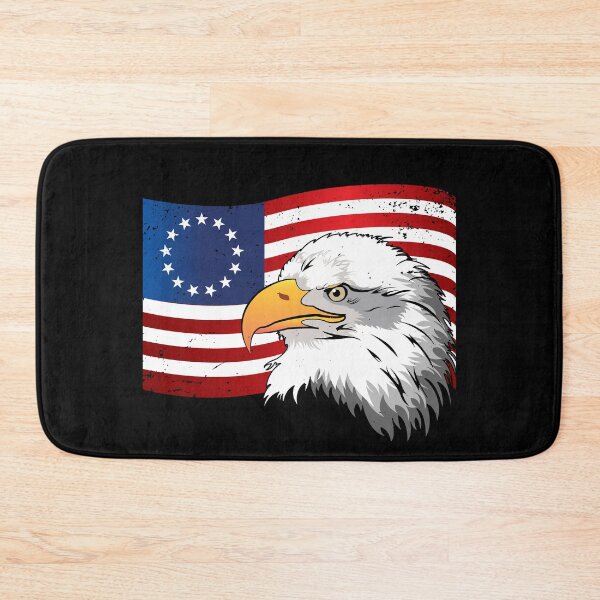 Item preview, Betsy Ross Flag Eagle 13 Colonial Colonies American Flag designed and sold by ZNOVANNA.
