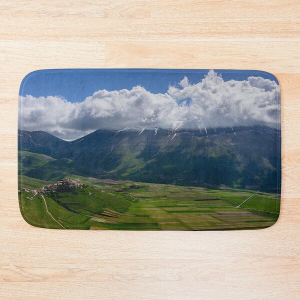 Item preview, Cloud patterns over Monte Vettore with Castelluccio and the Piano Grande in the foreground designed and sold by AndrewJonesFoto.