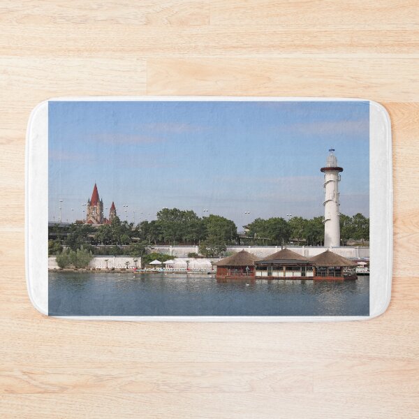 Item preview, Lighthouse at the Danube island Vienna Austria designed and sold by goceris.